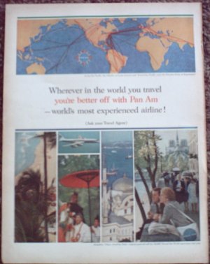 Pan Am Airline ad #14