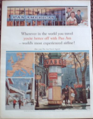 Pan Am Airline ad #15