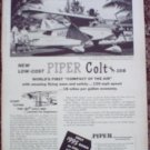 1960 Piper Colt 108 Aircraft ad