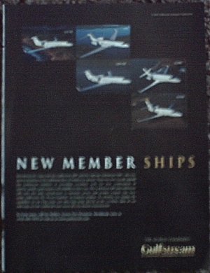 2001 Gulfstream Aircraft ad