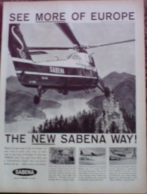 Sabena Airlines ad