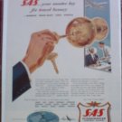1955 SAS Airlines ad