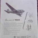 TACA Airways ad #3