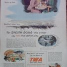 1949 TWA Airlines ad