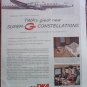1953 TWA Airlines Constellation ad