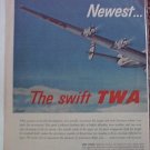 1957 TWA Airlines ad