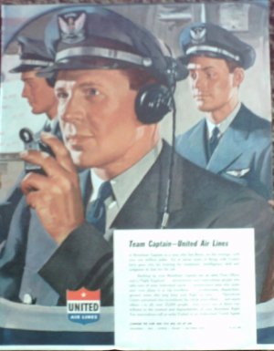1952 United Airlines ad