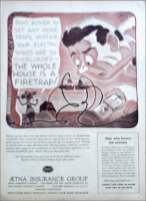 1953 Aetna Insurance ad