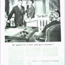Bank of the Manhattan Company ad