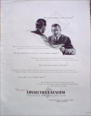 Connecticut General Insurance ad #2
