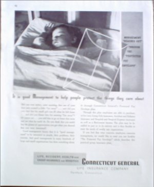 Connecticut General Insurance ad #3