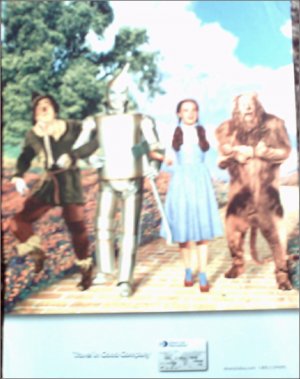 2001 Diners Club ad featuring The Wizard of Oz