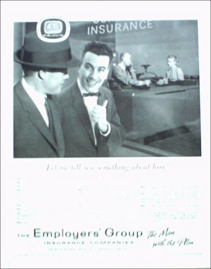 1956 Employers Group Insurance ad