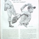 1963 Equitable Life Insurance ad featuring Carl Hubbell