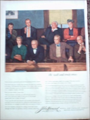 1951 John Hancock Life Insurance ad