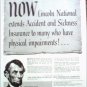 1956 Lincoln National Life Insurance ad