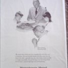 Massachusetts Mutual Life Insurance Norman Rockwell ad