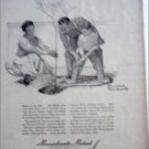 Massachusetts Mutual Life Insurance Norman Rockwell ad
