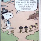 1987 Metropolitan Life Insurance ad featuring Snoopy & Woodstock