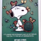 1990 Metropolitan Life Insurance ad featuring Snoopy
