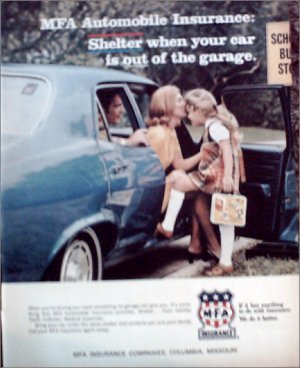 1971 MFA Insurance ad