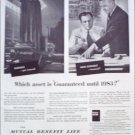 Mutual Benefit Life Insurance ad #1