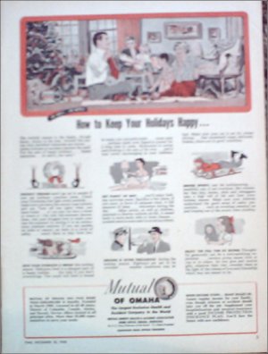 1950 Mutual of Omaha Insurance ad