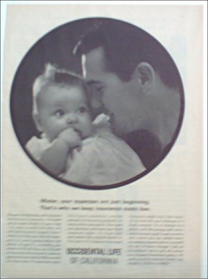 Occidental Life Of California ad