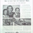1942 Prudential Insurance ad