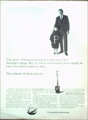Prudential Insurance ad