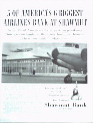 1952 Shawmut Bank ad