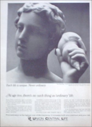1965 Union Central Life Insurance ad