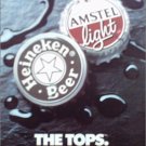 1990 Amstel Light & Heineken Beer ad