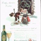 1940 Ballantine Ale ad