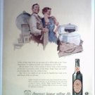 Ballantine Ale Couple ad