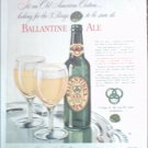 1946 Ballantine Ale ad