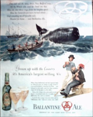 1947 Ballantine Ale ad