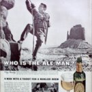 1963 Ballantine Ale ad Ale Man