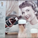 1957 Black Label Beer ad