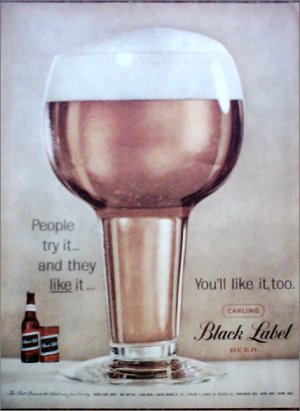 Black Label Beer ad #1
