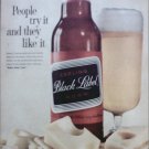 1961 Black Label Beer ad #1
