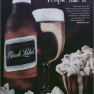 1962 Black Label Beer ad #3