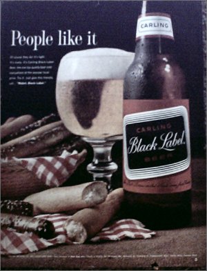 Black Label Beer ad #4