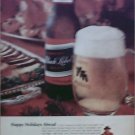 Black Label Beer Happy Holidays ad