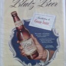 1945 Blatz Beer ad