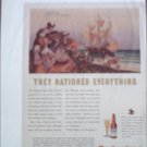 1944 Budweiser Beer Mayflower ad