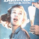 1960 Budweiser Beer ad #2