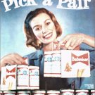 1960 Budweiser Beer ad #5