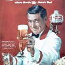 1961 Budweiser Beer Bartender ad