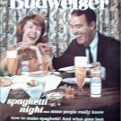 1962 Budweiser Beer ad #1